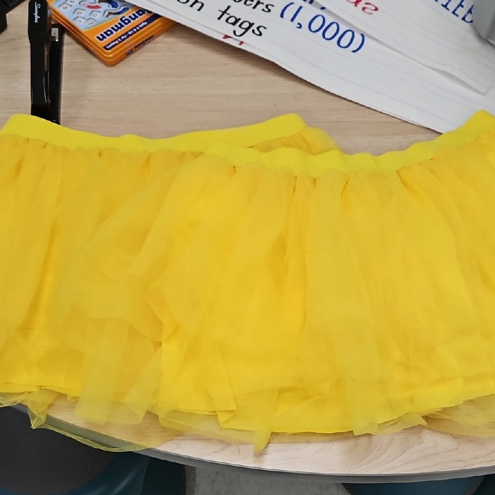 2 Spirit Bright Yellow Mini Skirt